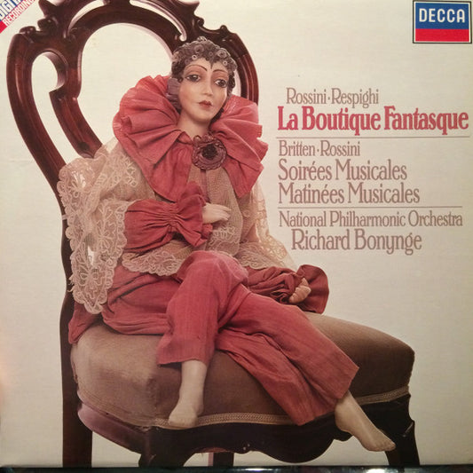 Gioacchino Rossini : La Boutique Fantasque - Soirèes Musicales - Matinèes Musicales (LP)