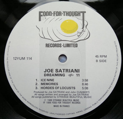 Joe Satriani : Dreaming #11 (12", Single)