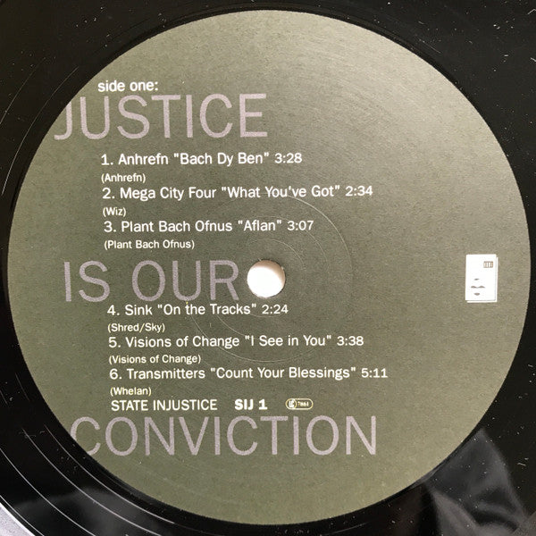 Various : Justice Is Our Conviction (LP, Comp)