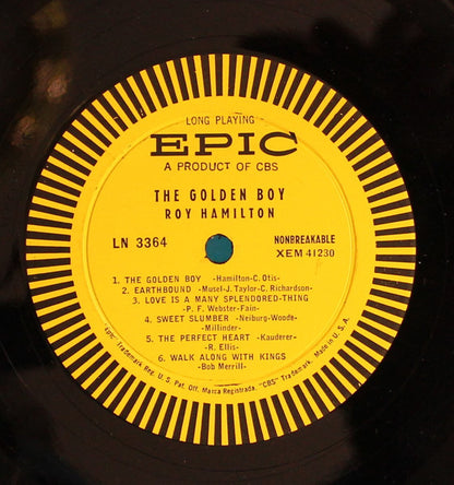 Roy Hamilton (5) : The Golden Boy (LP)