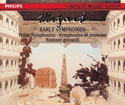 Wolfgang Amadeus Mozart - The Academy Of St. Martin-in-the-Fields, Sir Neville Marriner : Early Symphonies = Frühe Symphonien = Symphonies De Jeunesse = Sinfonie Giovanili (6xCD, Comp, Sli + Box, RE)