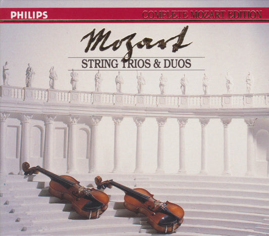 Wolfgang Amadeus Mozart : String Trios & Duos (2xCD, RE, RM + Box, Comp, Sli)
