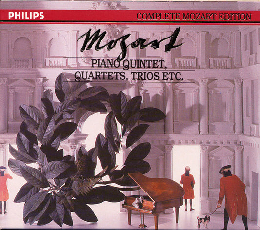 Wolfgang Amadeus Mozart : Piano Quintet, Quartets, Trios, Etc. (5xCD + Box)