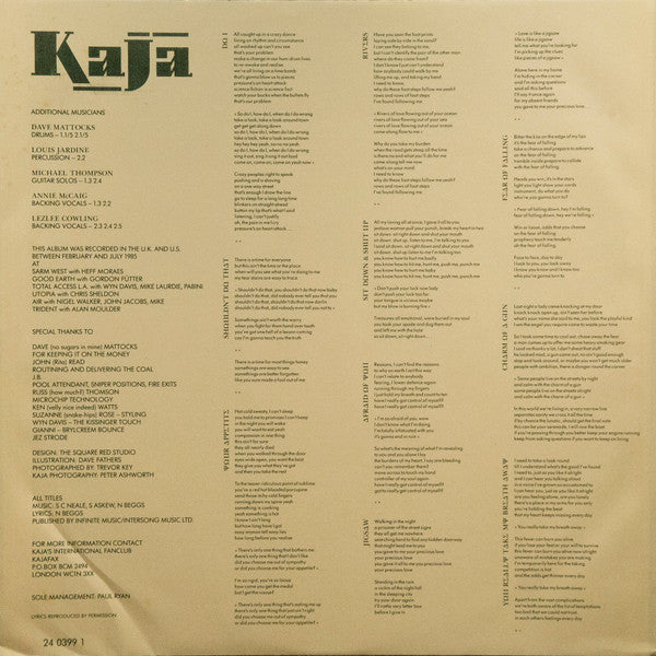 Kajagoogoo : Crazy Peoples Right To Speak (LP, Album)