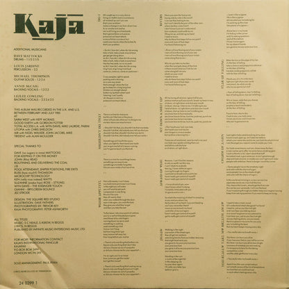 Kajagoogoo : Crazy Peoples Right To Speak (LP, Album)