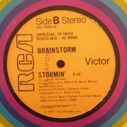 Brainstorm (5) : Lovin' Is Really My Game (12")