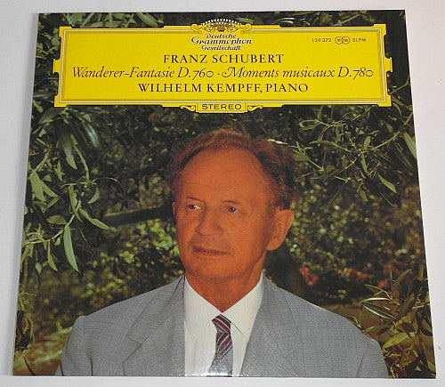 Franz Schubert, Wilhelm Kempff : Wanderer-Fantasie D.760 Moments Musicaux D.780 (LP)