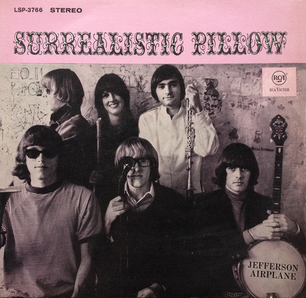 Jefferson Airplane : Surrealistic Pillow (LP, Album)