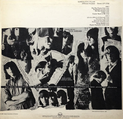 Jefferson Airplane : Surrealistic Pillow (LP, Album)