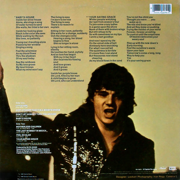 Steve Miller Band : Your Saving Grace (LP, Album, RE)