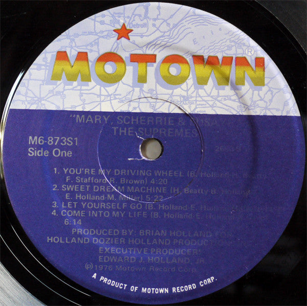 The Supremes : Mary, Scherrie & Susaye (LP, Album, Mon)
