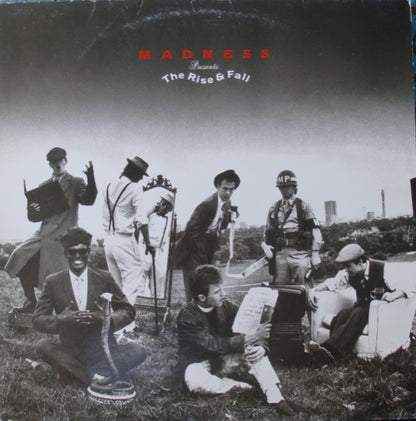 Madness : Presents The Rise & Fall (LP, Album, Yel)