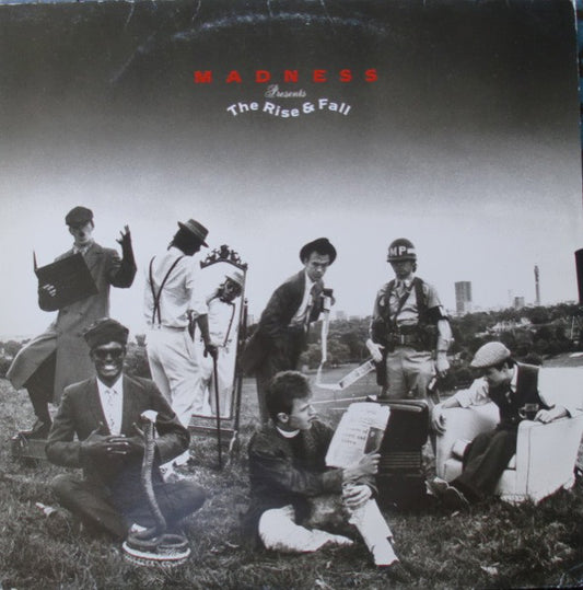 Madness : Presents The Rise & Fall (LP, Album, Yel)