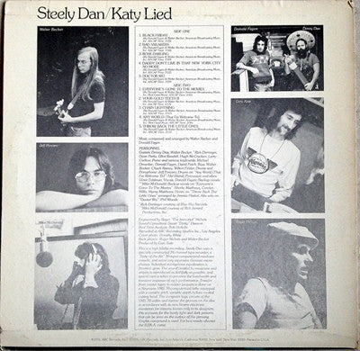 Steely Dan : Katy Lied (LP, Album)