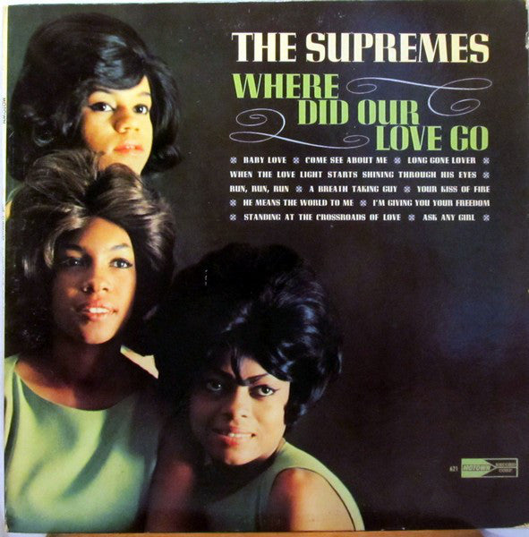 The Supremes : Where Did Our Love Go (LP, Album, Mono, Roc)