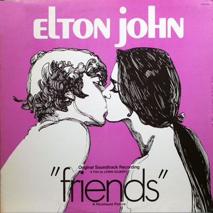 Elton John : Friends (Original Soundtrack Recording) (LP, Album, RE)