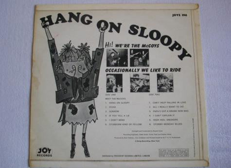 The McCoys : Hang On Sloopy (LP, Album, RE)