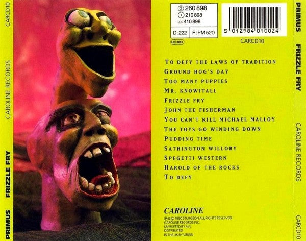 Primus : Frizzle Fry (CD, Album)