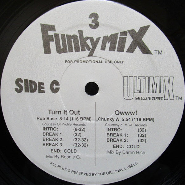 Various : Funkymix 3 (3x12", Comp, Promo)