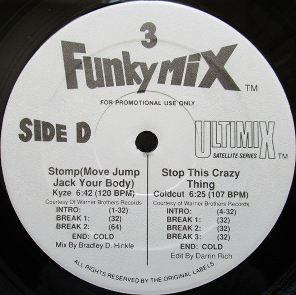 Various : Funkymix 3 (3x12", Comp, Promo)