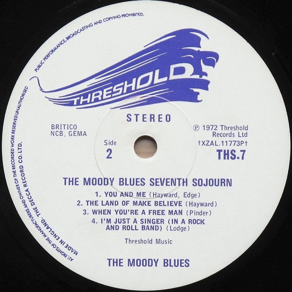 The Moody Blues : Seventh Sojourn (LP, Album, Gat)