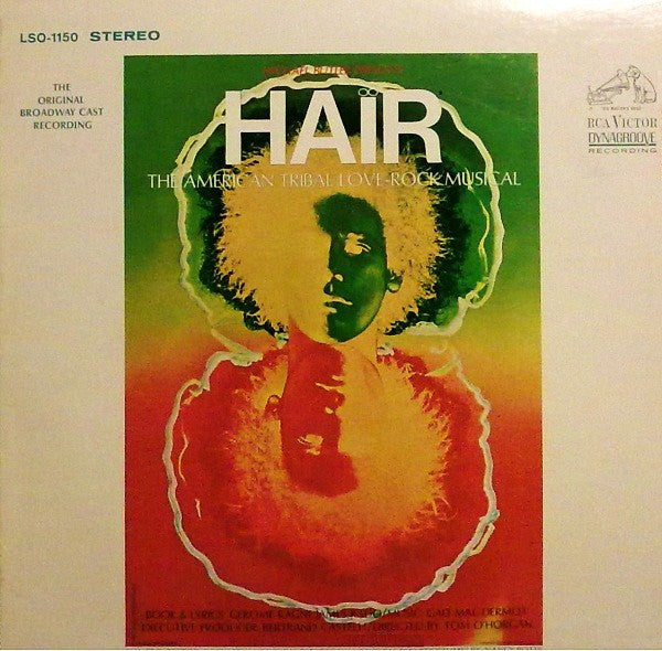 Various : Hair - The American Tribal Love-Rock Musical (The Original Broadway Cast Recording) (LP, Album, RE, Ind)