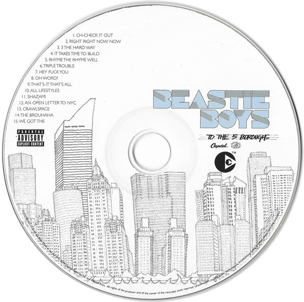Beastie Boys : To The 5 Boroughs (CD, Album, Copy Prot.)