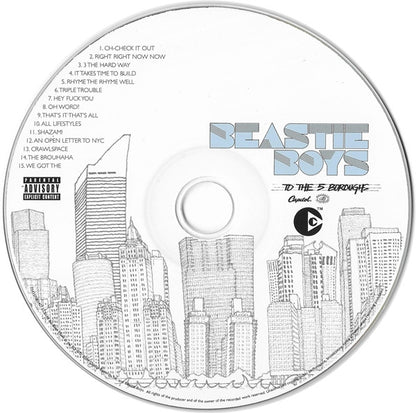 Beastie Boys : To The 5 Boroughs (CD, Album, Copy Prot.)