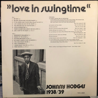 Johnny Hodges : Love In Swingtime (LP, Comp)