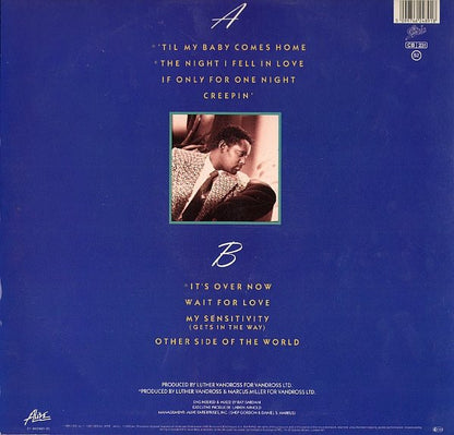 Luther Vandross : The Night I Fell In Love (LP, Album, RE)