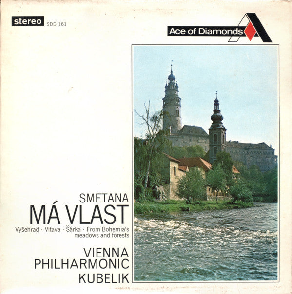 Bedřich Smetana - Wiener Philharmoniker, Rafael Kubelik : Má Vlast (LP, RE)