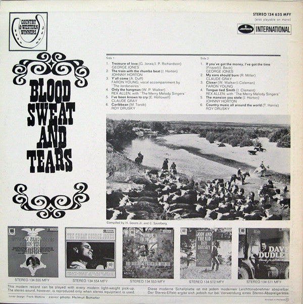 Various : Blood, Sweat And Tears (LP, Comp)