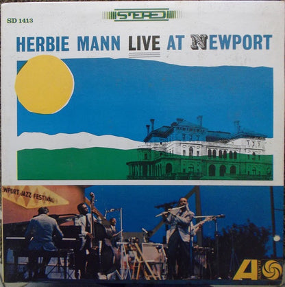 Herbie Mann : Live At Newport (LP, Album, RE, PR)