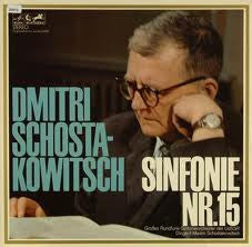 Dmitri Shostakovich, Большой Симфонический Оркестр Всесоюзного Радио , Dirigent Maxim Shostakovich : Sinfonie Nr. 15 (LP)