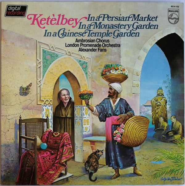 Albert W. Ketelbey, The London Promenade Orchestra : In A Persian Market / In A Monastery Garden / In A Chinese Temple Garden (LP, Album)