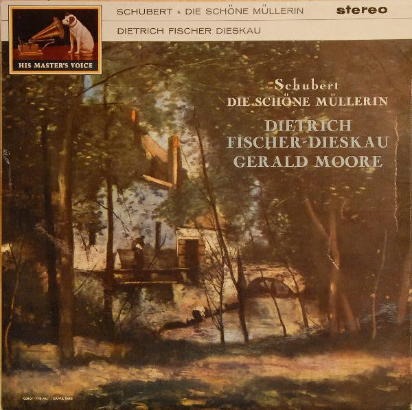 Franz Schubert - Dietrich Fischer-Dieskau, Gerald Moore : Die Schöne Müllerin (LP, RE, Sem)