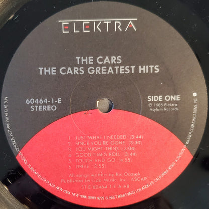 The Cars : Greatest Hits (LP, Comp, AR-)