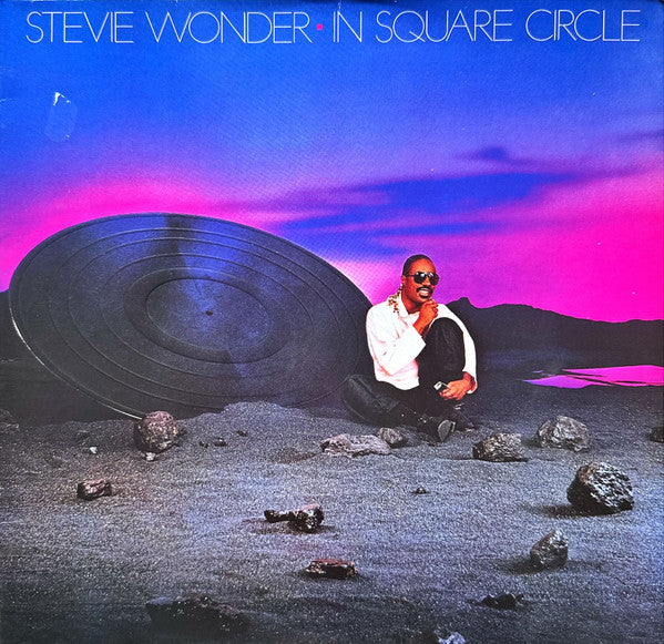 Stevie Wonder : In Square Circle (LP, Album, Emb)