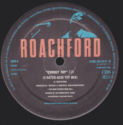 Roachford : Cuddly Toy (X-Rated Acid Toy Mix) (12", Maxi)