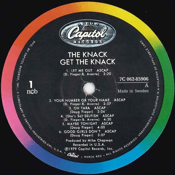 The Knack (3) : Get The Knack (LP, Album)