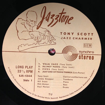 Tony Scott (2) : Magic Clarinet / Jazz Charmer (LP, Album, RE)