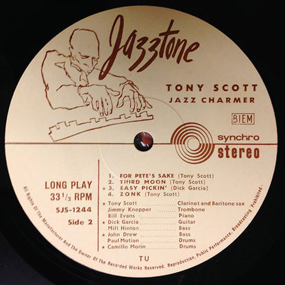 Tony Scott (2) : Magic Clarinet / Jazz Charmer (LP, Album, RE)