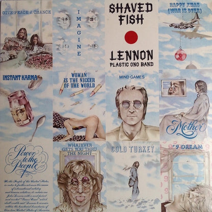 John Lennon & The Plastic Ono Band : Shaved Fish (LP, Comp, RE)