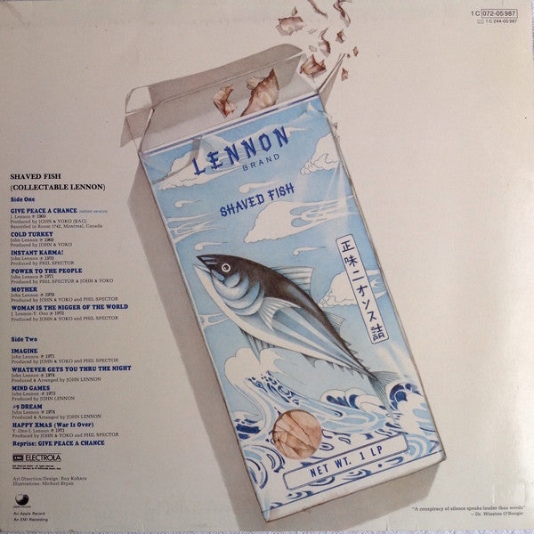 John Lennon & The Plastic Ono Band : Shaved Fish (LP, Comp, RE)