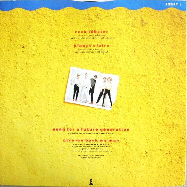 The B-52's : Rock Lobster (12", Single)