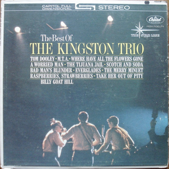 Kingston Trio : The Best Of The Kingston Trio (LP, Comp, Red)