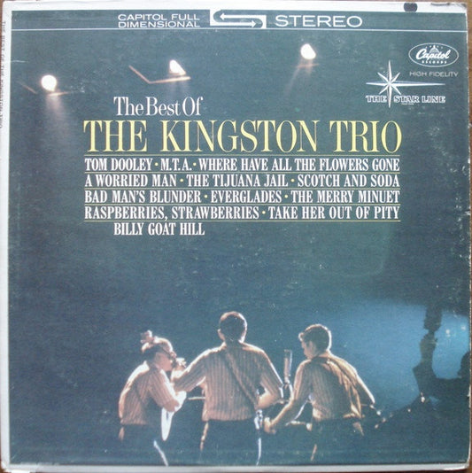 Kingston Trio : The Best Of The Kingston Trio (LP, Comp, Red)