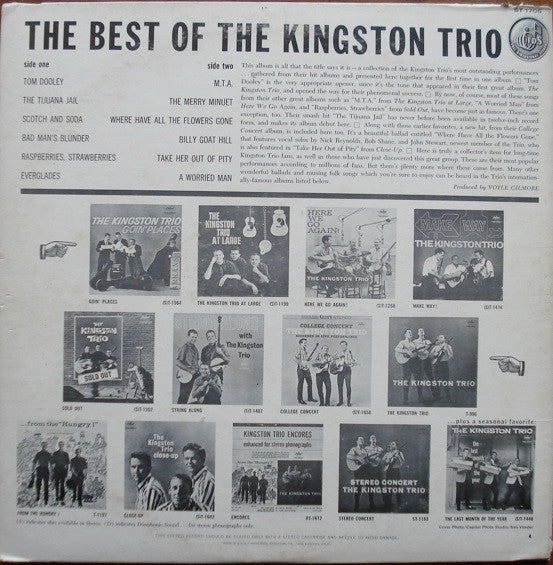 Kingston Trio : The Best Of The Kingston Trio (LP, Comp, Red)
