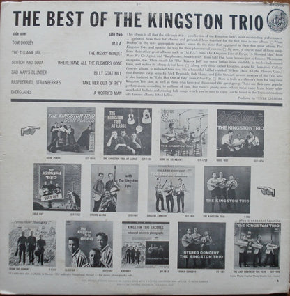 Kingston Trio : The Best Of The Kingston Trio (LP, Comp, Red)