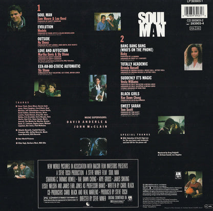 Various : Soul Man (Original Motion Picture Soundtrack) (LP, Comp)